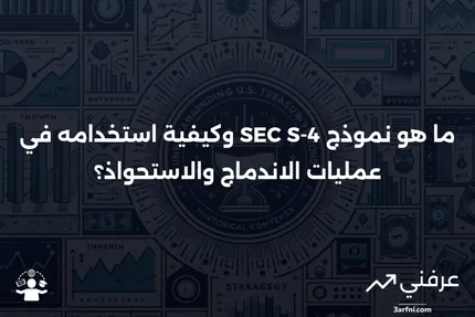 نموذج SEC S-4: ماذا يعني وكيف يعمل