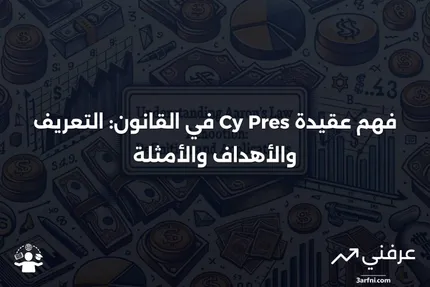 عقيدة Cy Pres: التعريف في القانون، الهدف، والأمثلة