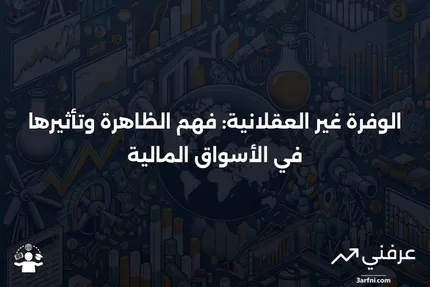 الوفرة غير العقلانية: التعريف، الأصل، المثال