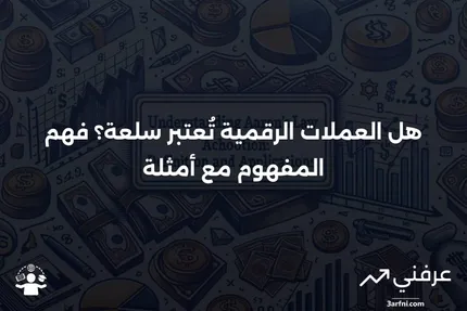 هل العملات الرقمية سلعة؟ ماذا يعني ذلك، أمثلة