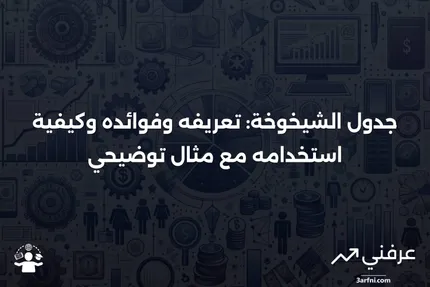 جدول الشيخوخة: التعريف، كيفية العمل، الفوائد، والمثال