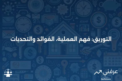 التوريق: ماذا يعني، كيف يعمل، الإيجابيات والسلبيات