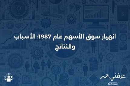 ما هو انهيار سوق الأسهم عام 1987؟ ماذا حدث وما هي الأسباب؟