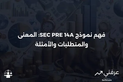 نموذج SEC PRE 14A: المعنى والمتطلبات والمثال