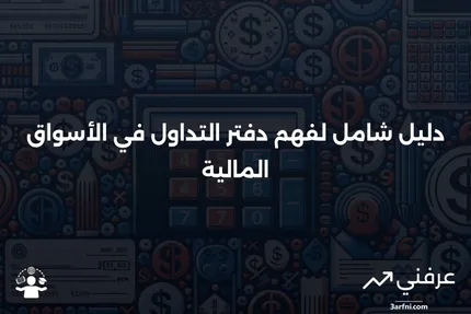 ما هو دفتر التداول في الأسواق المالية؟