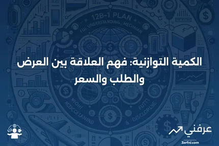 الكمية التوازنية: التعريف والعلاقة بالسعر