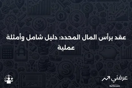 عقد برأس المال المحدد: نظرة عامة، أمثلة، الأسئلة الشائعة