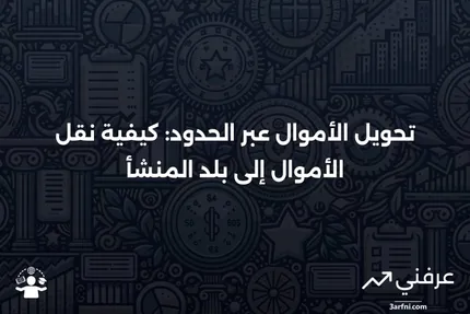 قابل للتحويل: نقل الأموال من بلد إلى بلد المنشأ