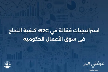 الأعمال إلى الحكومة (B2G): البيع للحكومة