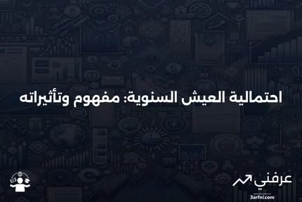 احتمالية العيش السنوية: المعنى والمثال