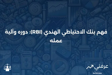 بنك الاحتياطي الهندي (RBI): ما هو وكيف يعمل