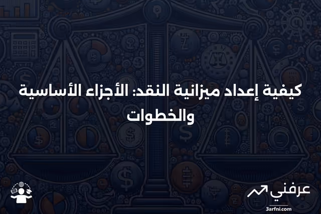 تعريف ميزانية النقد: الأجزاء وكيفية إعداد واحدة