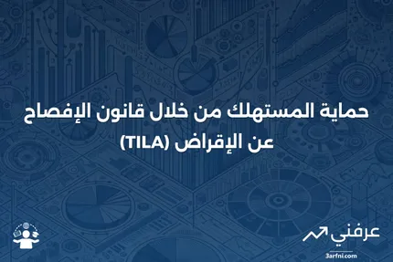 قانون الإفصاح عن الإقراض (TILA): حماية المستهلك والإفصاحات