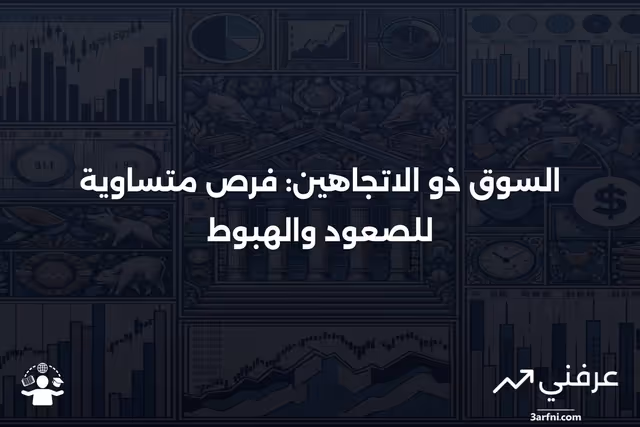 فهم السوق ذو الاتجاهين: تحليل موجات إليوت وأنماط المثلثات في التداول