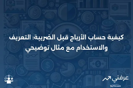 الأرباح قبل الضريبة: التعريف، الاستخدام، كيفية الحساب، والمثال