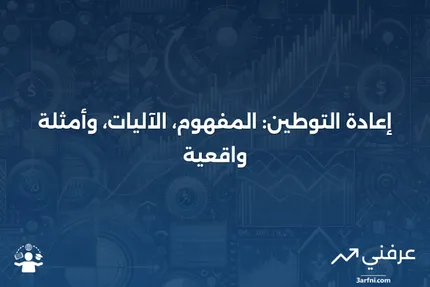 إعادة التوطين: ما هي، كيف تعمل، وأمثلة عليها