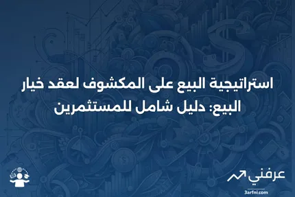 البيع على المكشوف لعقد خيار البيع: التعريف، كيفية العمل، المخاطر، والمثال