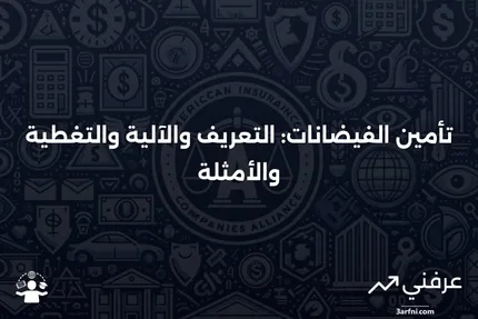 تأمين الفيضانات: التعريف، كيفية العمل، التغطية، مثال