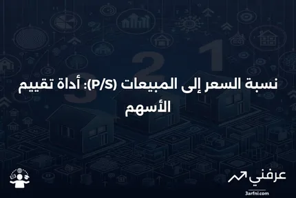 نسبة السعر إلى المبيعات (P/S): ما هي، وكيفية حسابها