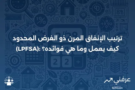 نظرة عامة على ترتيب الإنفاق المرن ذو الغرض المحدود (LPFSA)