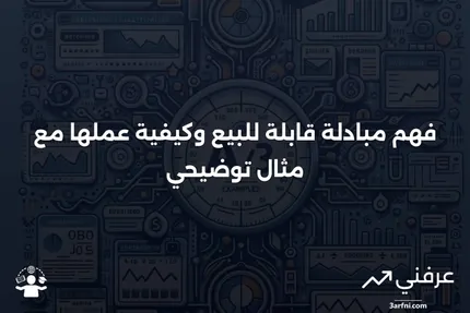 مبادلة قابلة للبيع: ما هي، كيف تعمل، مثال