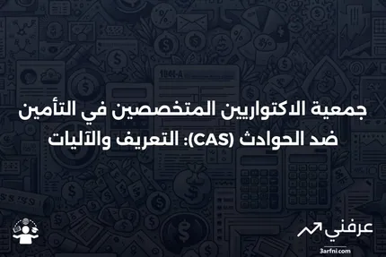 جمعية الاكتواريين المتخصصين في التأمين ضد الحوادث (CAS): ما هي، وكيف تعمل