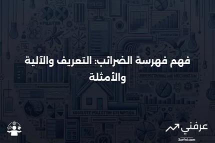 فهرسة الضرائب: ما هي، كيف تعمل، ومثال