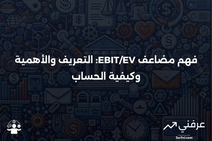 مضاعف EBIT/EV: التعريف، الصيغة، الفوائد، المثال