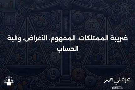 ضريبة الممتلكات: تعريفها، استخداماتها، وكيفية حسابها