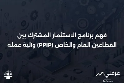 برنامج الاستثمار المشترك بين القطاعين العام والخاص (PPIP): المعنى وكيفية العمل