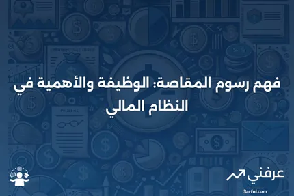 رسوم المقاصة: ما هي، كيف تعمل، ولماذا هي مهمة