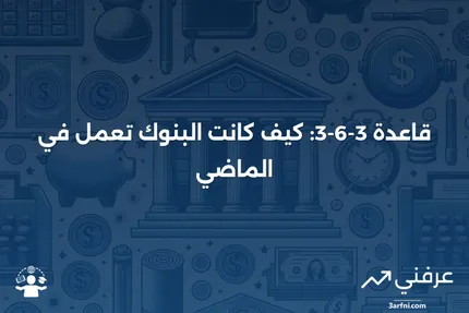 قاعدة 3-6-3: مصطلح عامي لكيفية عمل البنوك في الماضي