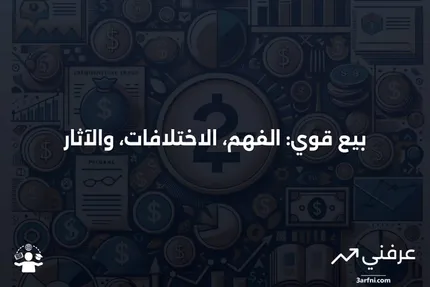 بيع قوي: المعنى، التباينات، التأثير