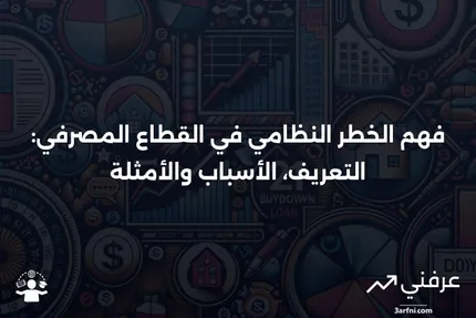 ما هو الخطر النظامي؟ التعريف في البنوك، الأسباب والأمثلة