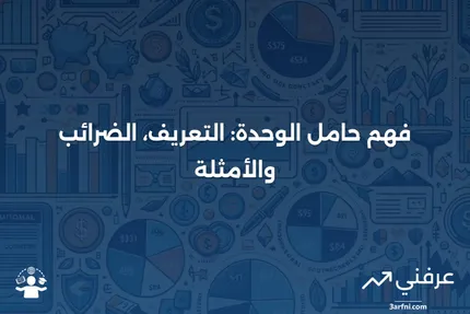 حامل الوحدة: ماذا يعني، الضرائب، مثال