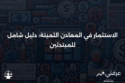 المعادن الثمينة: التعريف، كيفية الاستثمار، ومثال