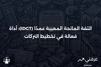 الثقة المانحة المعيبة عمدًا (Intentionally Defective Grantor Trust - IDGT) في تخطيط التركات