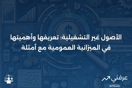 الأصول غير التشغيلية: التعريف، مكانها في الميزانية العمومية، ومثال عليها