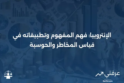 الإنتروبيا: المعنى، قياس المخاطر، الحوسبة