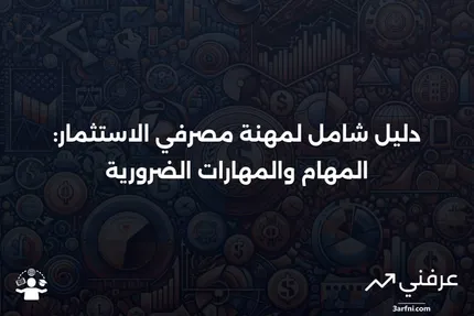 مصرفي الاستثمار: ما يقومون به، المهارات المطلوبة، وأمثلة