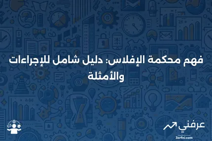 محكمة الإفلاس: المعنى، الإجراءات، الأمثلة