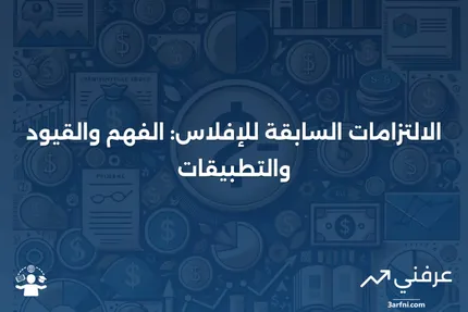 الالتزامات السابقة للإفلاس: ما هي، وكيف تعمل، والقيود