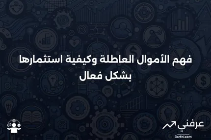 الأموال العاطلة: المعنى، كيفية استخدامها، مثال