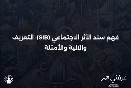 سند الأثر الاجتماعي (SIB): التعريف، كيفية العمل، ومثال