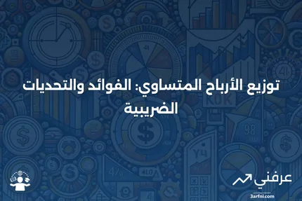 توزيع الأرباح المتساوي: ما هو، كيف يعمل، الآثار الضريبية