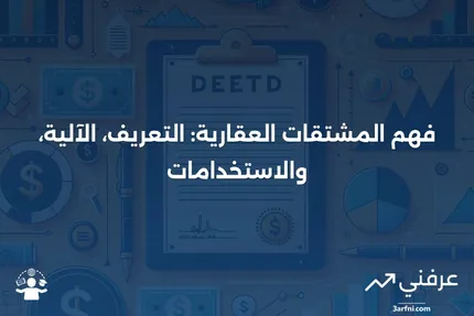 المشتقات العقارية: ما هي، وكيف تعمل، واستخداماتها