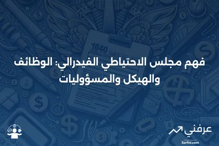 مجلس الاحتياطي الفيدرالي (FRB): كيفية عمله، هيكله، وواجباته