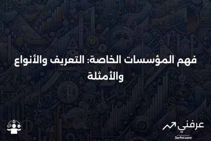 المؤسسة الخاصة: المعنى، الأنواع، والأمثلة