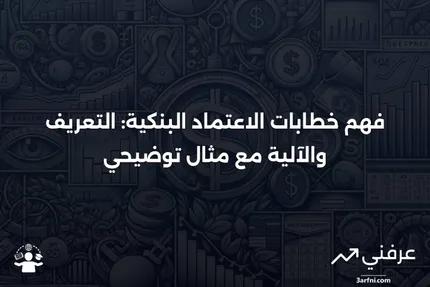 سياسة خطابات الاعتماد البنكية: ما هي، وكيف تعمل، مع مثال