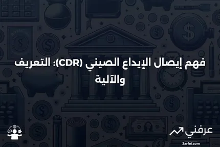 إيصال الإيداع الصيني (CDR): ما هو وكيف يعمل